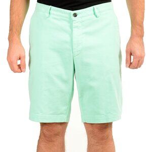 Hugo Boss Men's "Slice-Short" Regular Fit Mint Flat Front Shorts US 40R IT 56